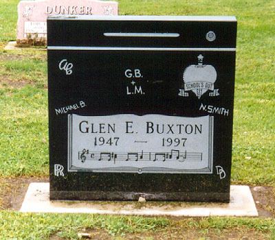 Glen Buxton Glens Passing 4 The Original Glen Buxton