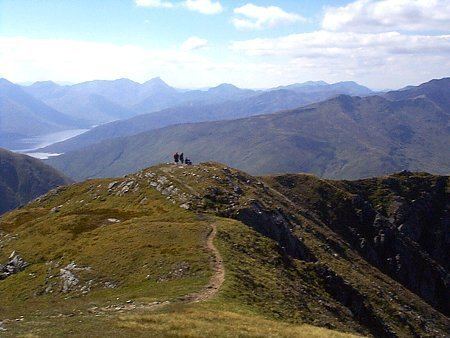 Glen Shiel South Glen Shiel Ridge Feature Page on Undiscovered Scotland