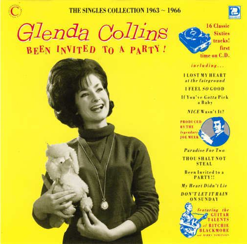 Glenda Collins The JOE MEEK Page CD Discography Glenda Collins Been