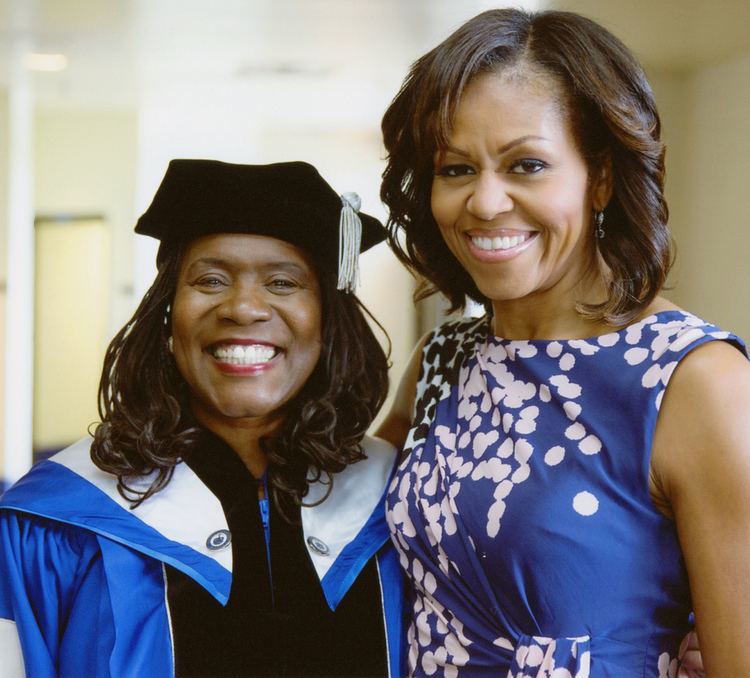 Glenda Glover TSU President Dr Glenda Glover and First Lady Michelle Ob Flickr