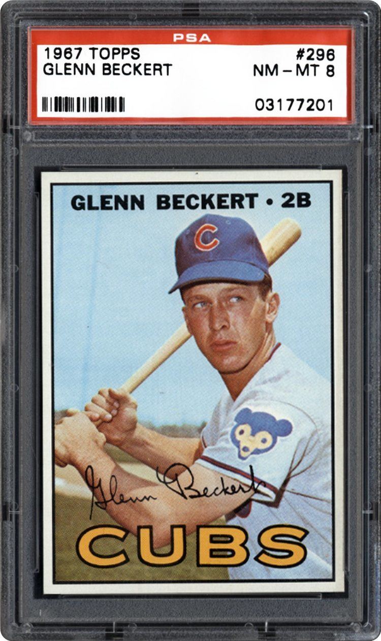 Glenn Beckert 1967 Topps Glenn Beckert PSA CardFacts