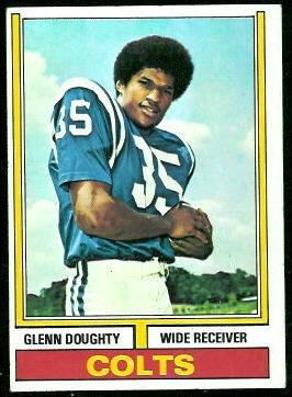 Glenn Doughty wwwfootballcardgallerycom1974Topps411GlennD