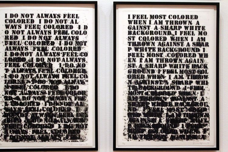 Glenn Ligon At MoMA Glenn Ligon Artfully Articulates Powerful Words