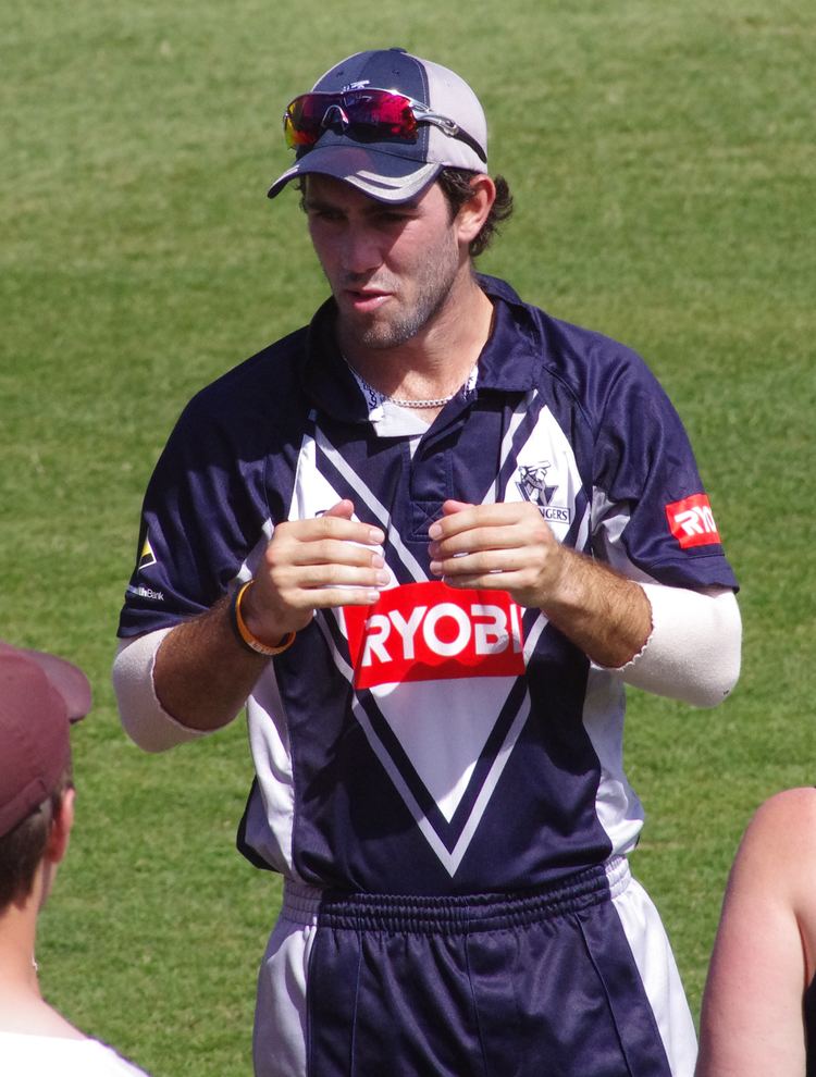 Glenn Maxwell (Cricketer) playing cricket