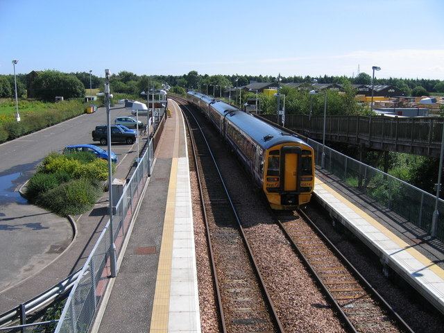 Glenrothes with Thornton railway station