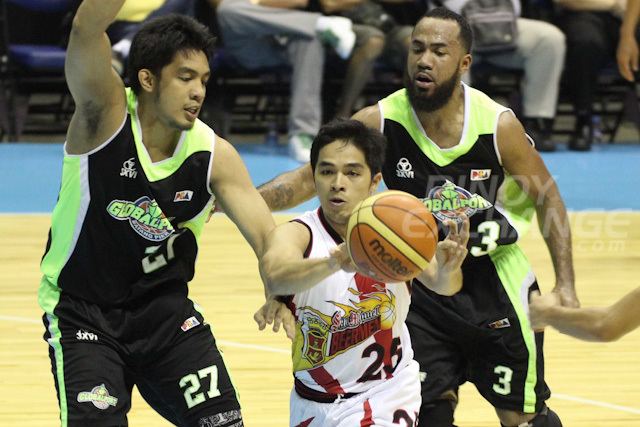 GlobalPort Batang Pier PBA PBA Photos PinoyExchange 112514 Beermen Blasts Batang