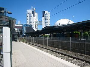 Globen metro station httpsuploadwikimediaorgwikipediacommonsthu