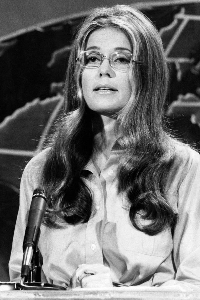 Image result for gloria steinem 1960