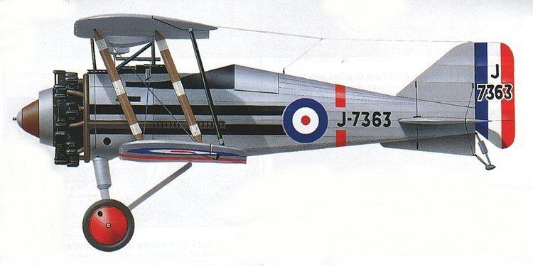 Gloster Grebe WINGS PALETTE Gloster Grebe Great Britain