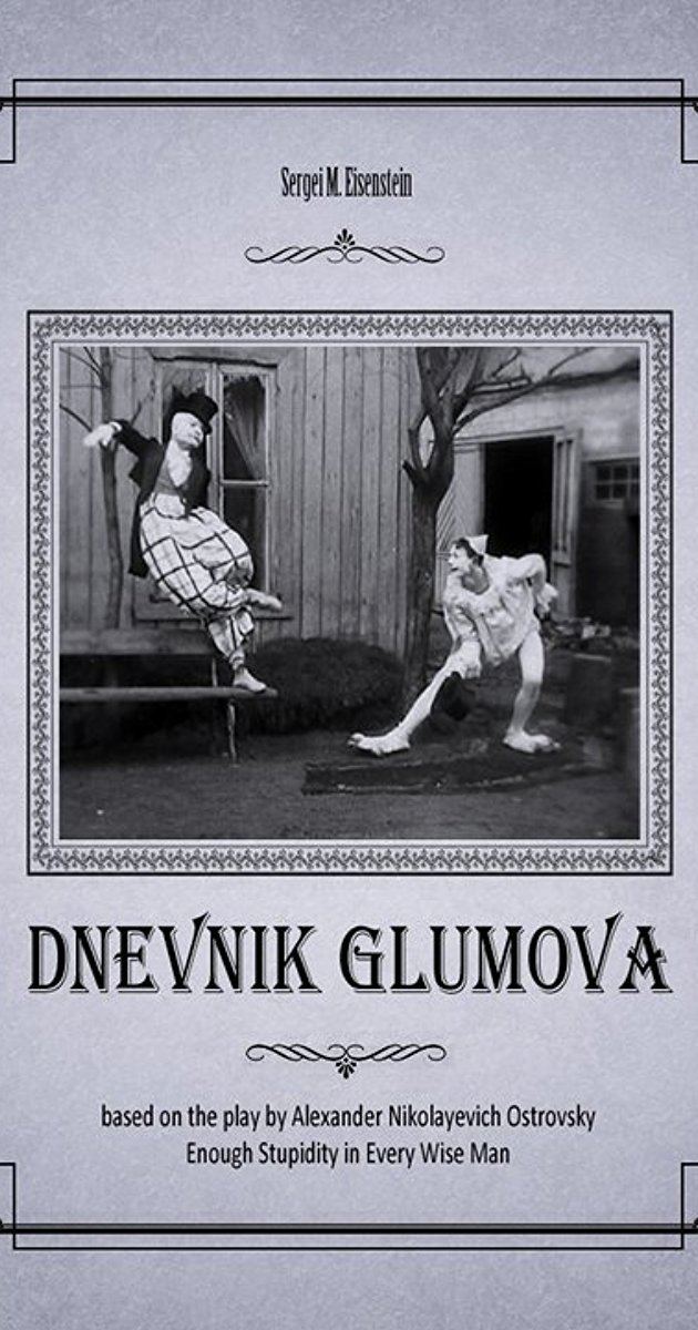 Glumov's Diary Dnevnik Glumova 1923 IMDb