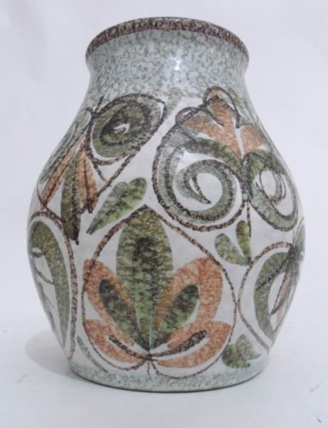 Glyn Colledge Vintage Stoneware Bourne Denby Pottery Glynbourne 7 High Vase Circa