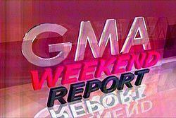 GMA Weekend Report httpsuploadwikimediaorgwikipediaenthumb9