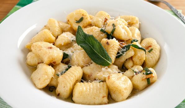 Gnocchi Homemade Gnocchi with Butter and Sage In the Kitchen with Stefano