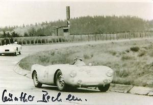 Günther Bechem KarlGnther Bechem autographs racing driver 195253 signed photo
