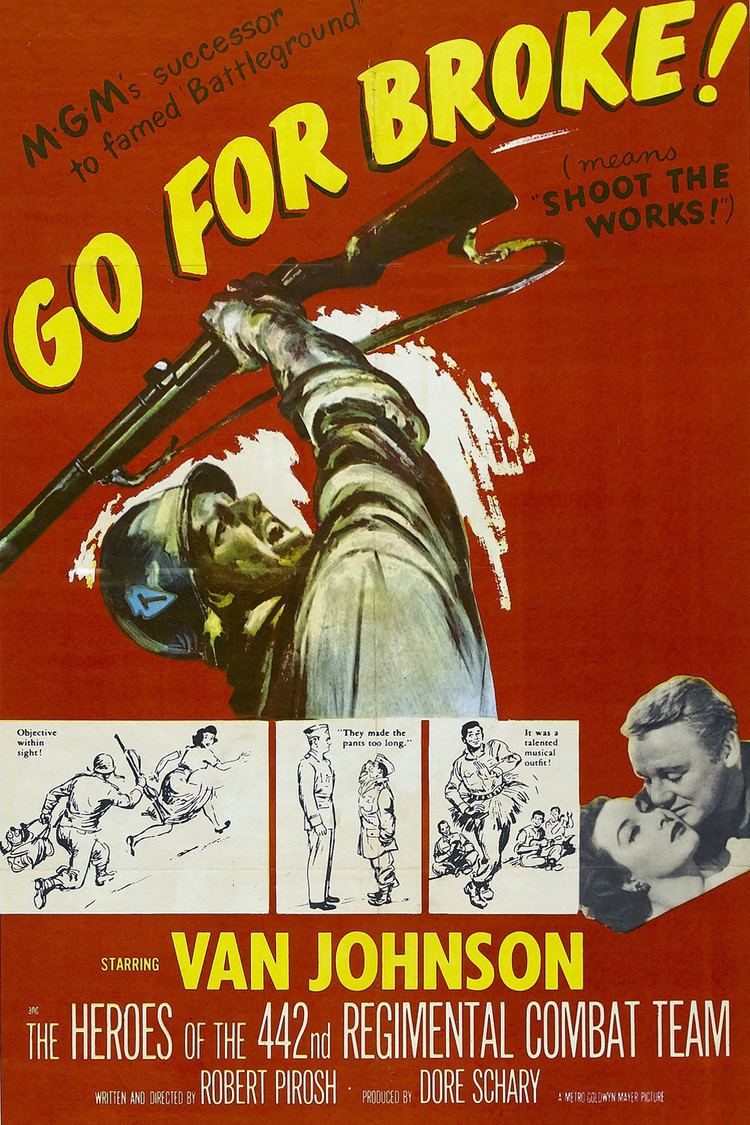 Go for Broke! (1951 film) wwwgstaticcomtvthumbmovieposters4434p4434p
