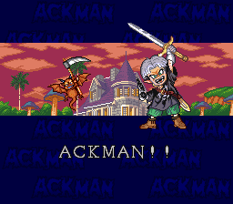 Go! Go! Ackman Go Go Ackman SNES English Translation Akujin Equinox