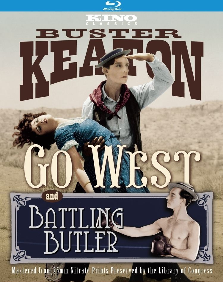 Go West (1925 film) Go West Battling Butler Bluray