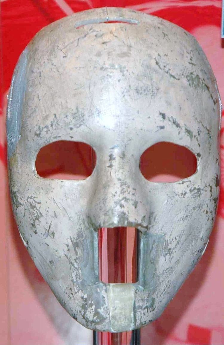 Goaltender mask