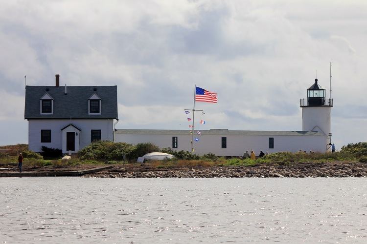 Goat Island Light New England Lighthouses Inspiring restoration project at Maine39s