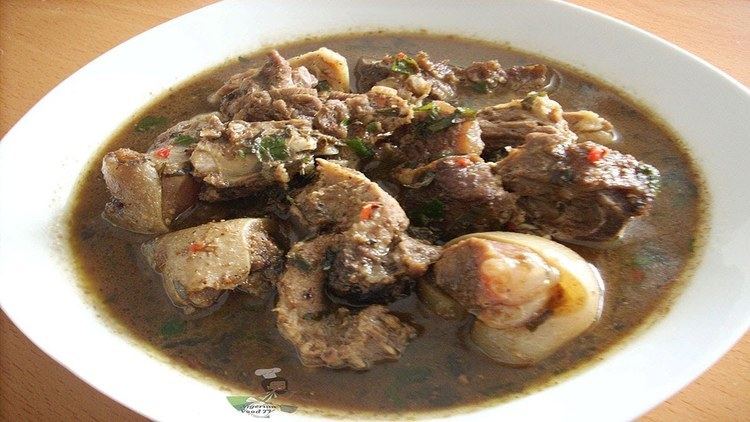 Goat meat pepper soup httpsiytimgcomviEwhteVDpg4Amaxresdefaultjpg