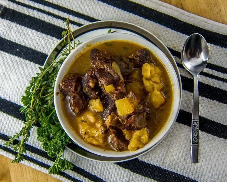 Goat water St Kitts and Nevis Goat water stew Explorers Kitchen