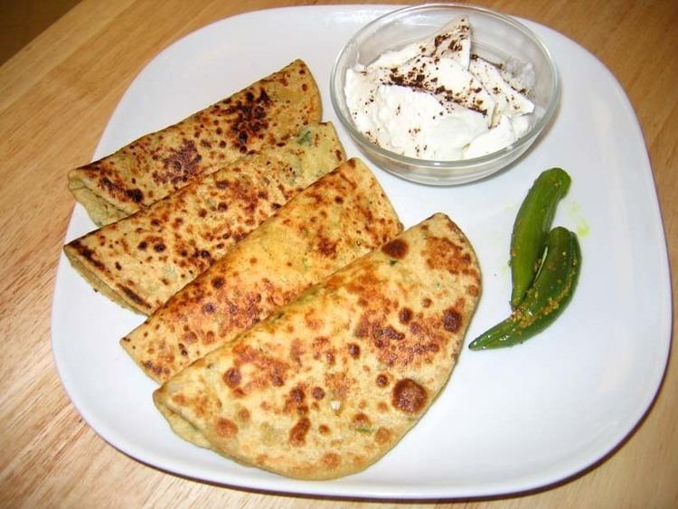 Gobi paratha Gobhi Paratha Manjula39s Kitchen Indian Vegetarian Recipes
