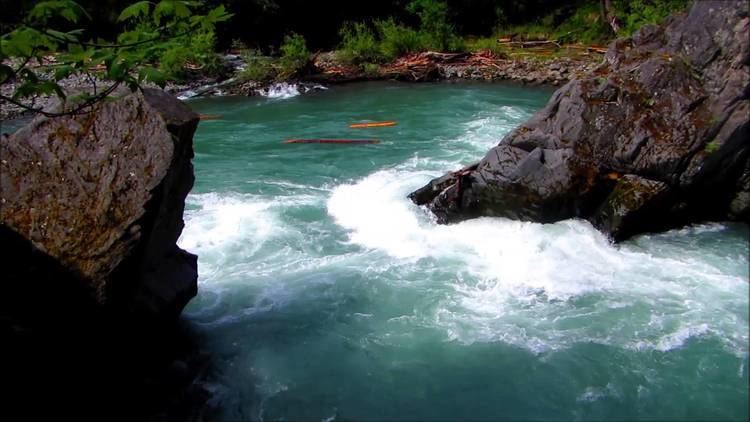 Goblins Gate The Strong Currents at Goblin Gates on the Elwha River in Olympic