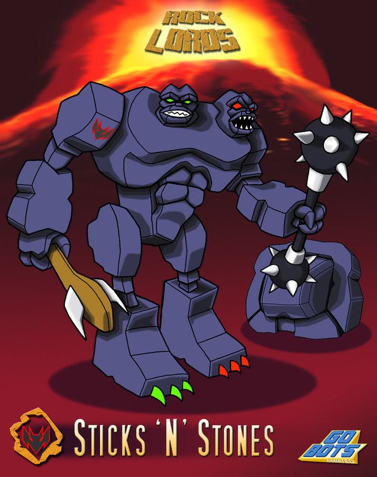 GoBots: Battle of the Rock Lords Rock Lord Sticks N Stones by PWThomas on DeviantArt
