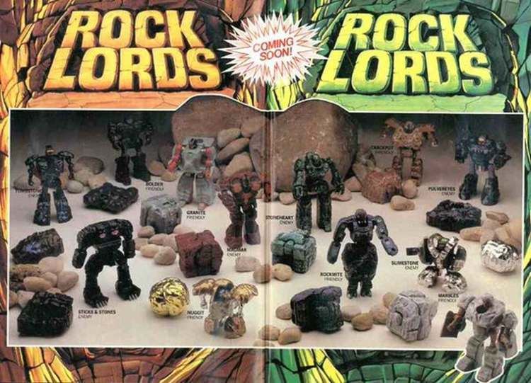 GoBots: Battle of the Rock Lords Powerful Living Rocks Remembering Tonkas Rock Lords