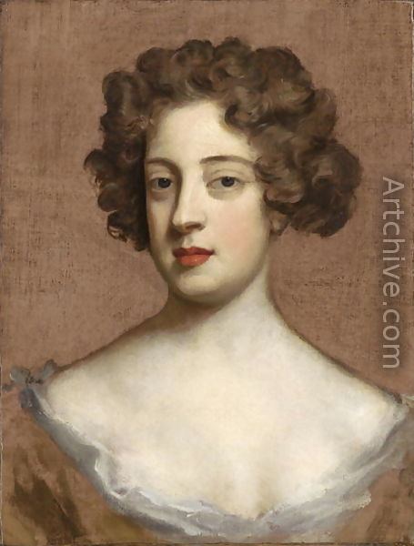 Godfrey Kneller Portrait of a Lady reproduction by Sir Godfrey Kneller
