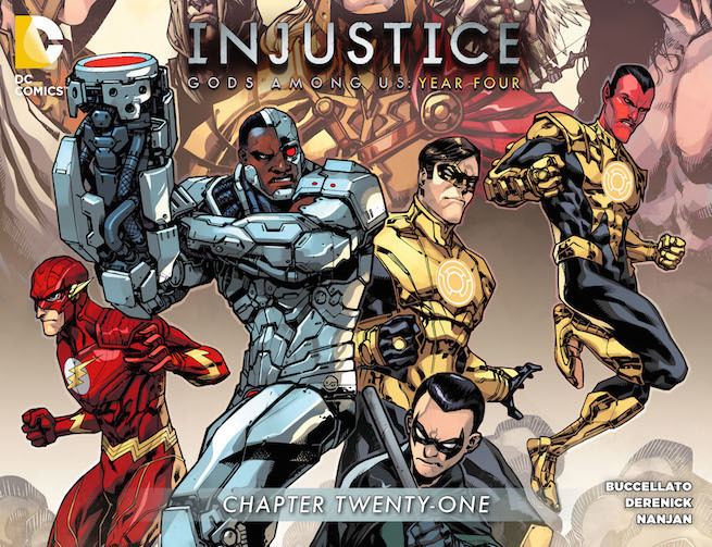 Gods (DC Comics) EXCLUSIVE DC Comics Preview Injustice Gods Among Us Year Four