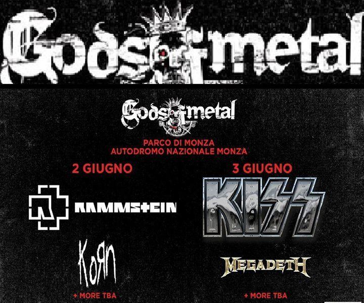 Gods of Metal GODS OF METAL 2016 at Lombardi Italy Lombardi