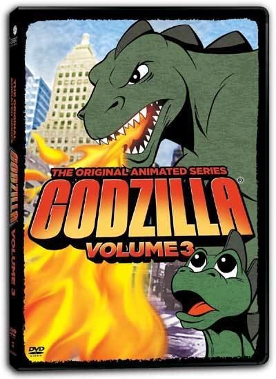 Godzilla (animated series) The Godzilla Power Hour DVD news Announcement for Godzilla Power