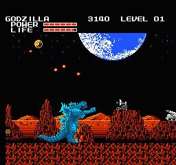 Godzilla: Monster of Monsters Godzilla Monster of Monsters USA ROM lt NES ROMs Emuparadise