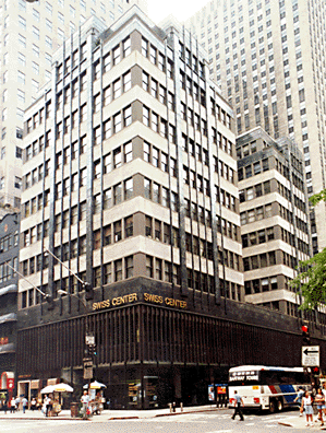 Goelet Building The Midtown Book The Swiss Center at 606 Fifth Avenue