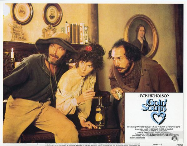 Goin' South Goin South Lobby card with Jack Nicholson Mary Steenburgen