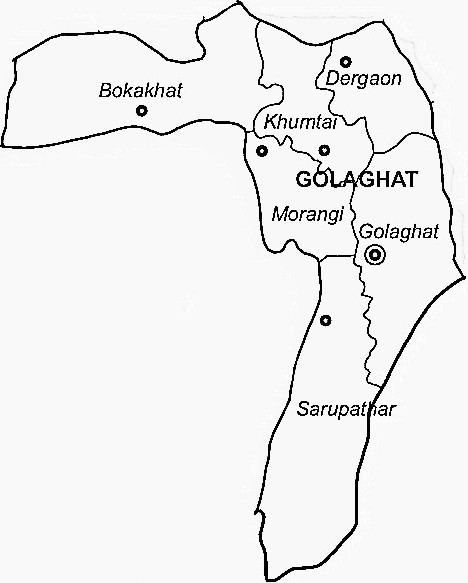Golaghat district Golaghat District Golaghat District Map