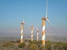 Golan Heights Wind Farm httpsuploadwikimediaorgwikipediacommonsthu