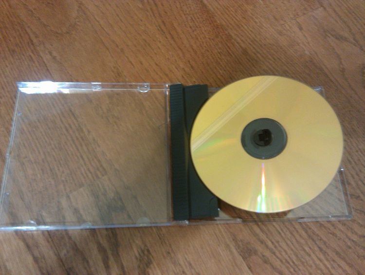 Gold Compact Disc