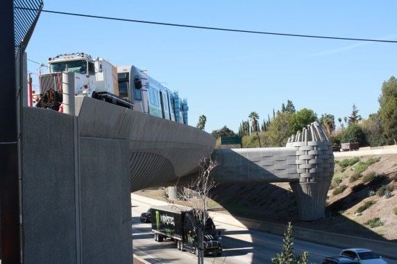 Gold Line Foothill Extension Clearance testing begins today for Gold Line Foothill Extension