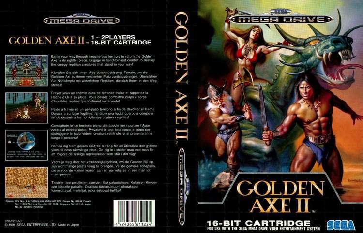Golden Axe II Golden Axe 2 Mega DriveGenesis 1991