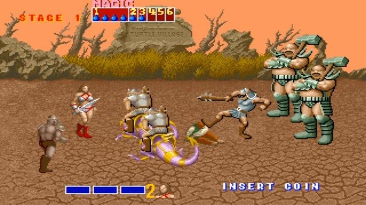 Golden Axe (video game) Golden Axe ARCADE 1989 Gameplay FROM THE BEGINNING OF THE GAME