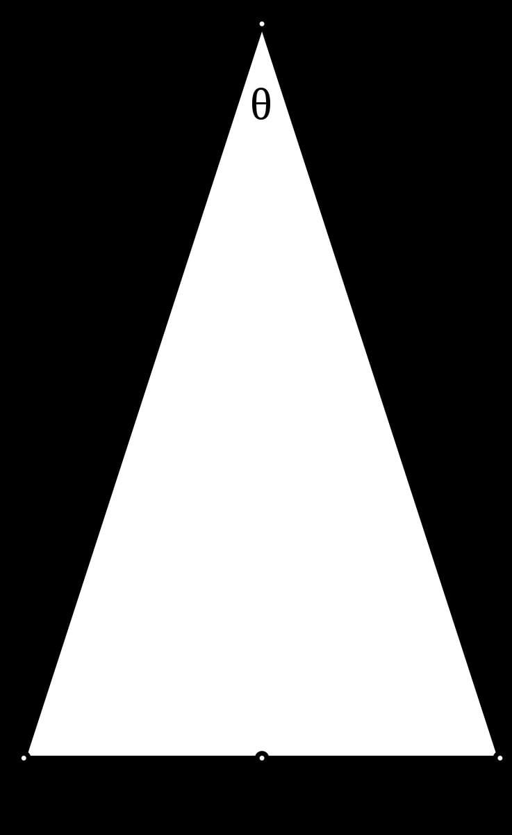 Golden triangle (mathematics)