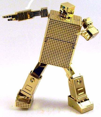 Golden Warrior Gold Lightan Golden Warrior Golden Lightan Transformer Chogokin Robots GX32
