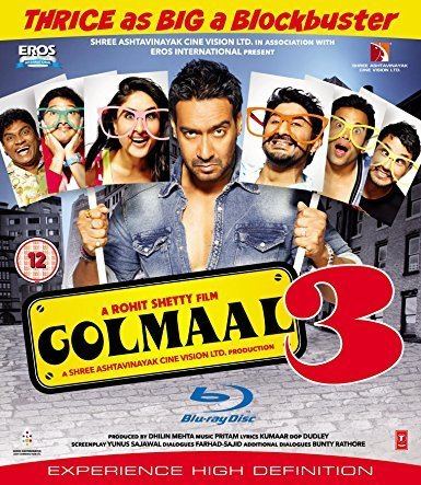 Amazonin Buy Golmaal3 DVD Bluray Online at Best Prices in India