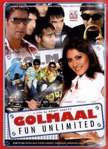 Golmaal Fun Unlimited 2006 Hindi 480P DvdRip 400MB