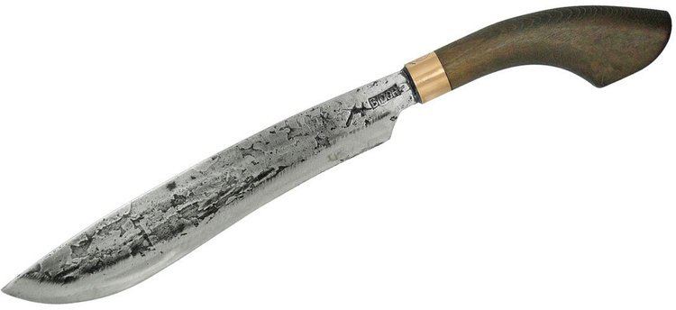 Golok MY Parang Golok 135 Machete 1225quot Carbon Steel Blade Wood Handle