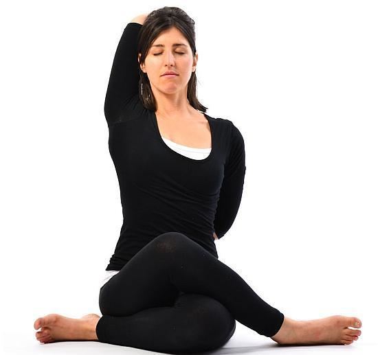 Gomukhasana Gomukhasana Yoga Pose Ayurved Doctor