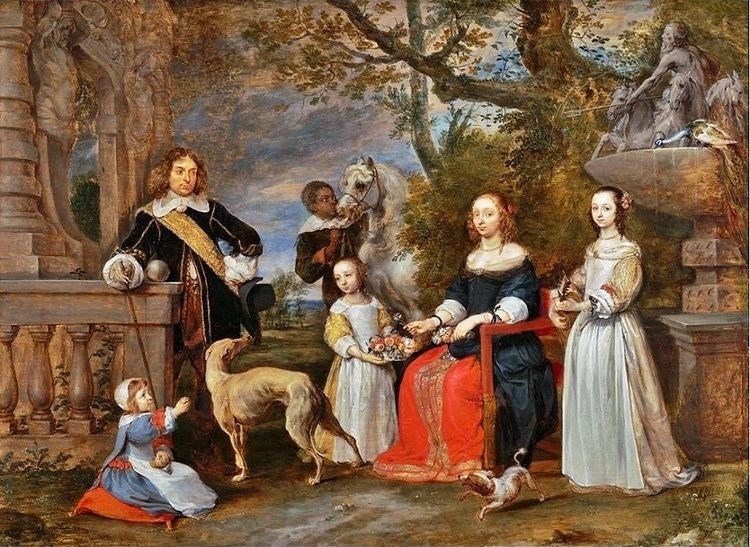 Gonzales Coques It39s About Time On the Garden Terrace 17C Families by