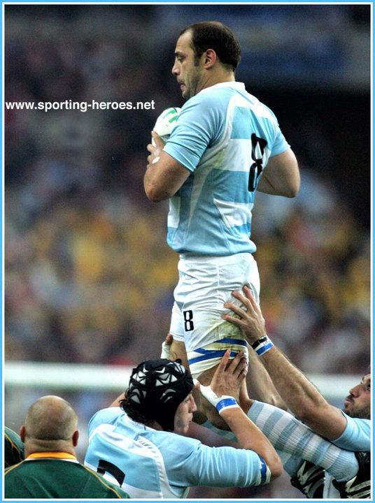 Gonzalo Longo Gonzalo LONGO 2007 Rugby World Cup games Argentina